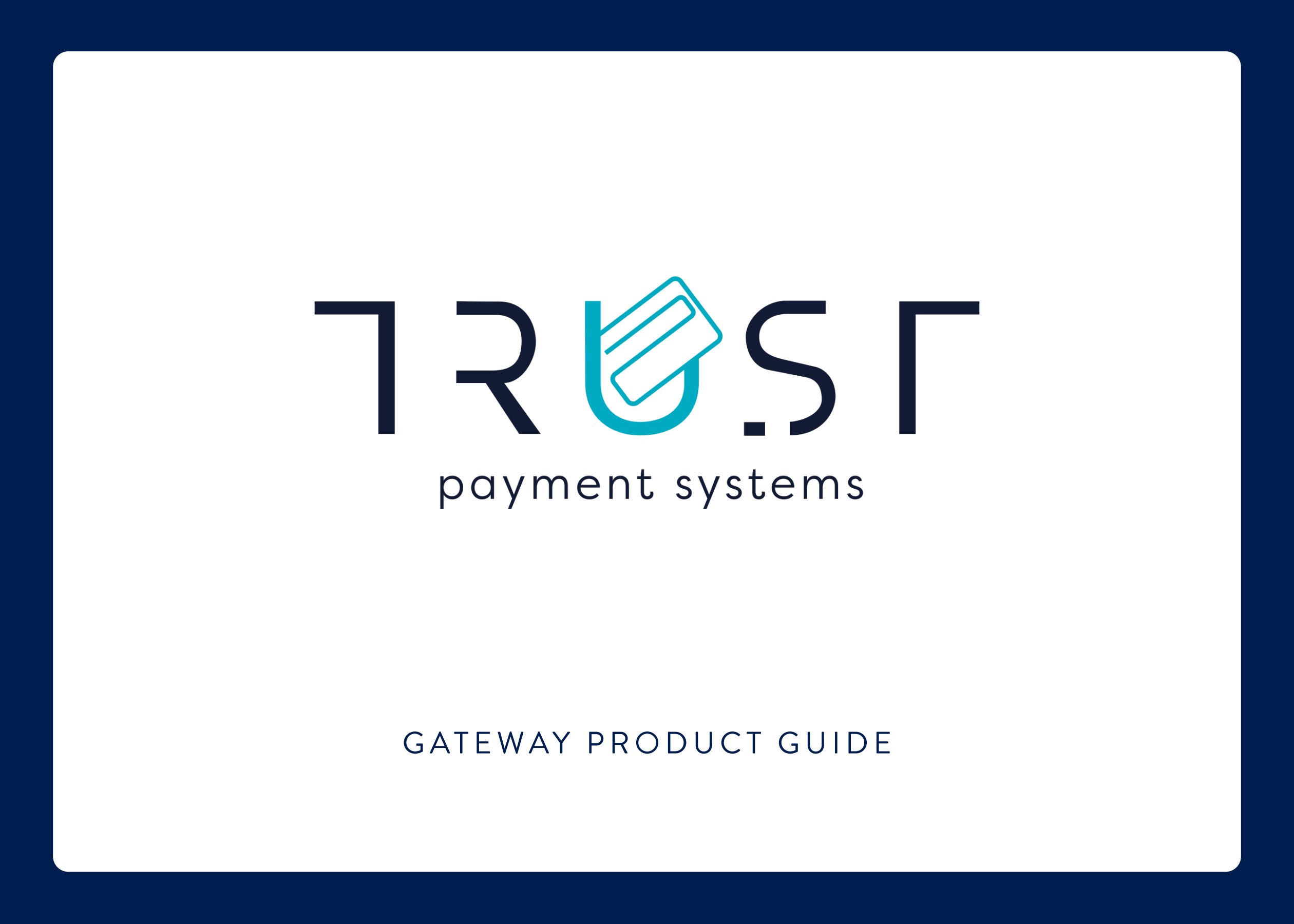 TPS Gateway product guide, page 1